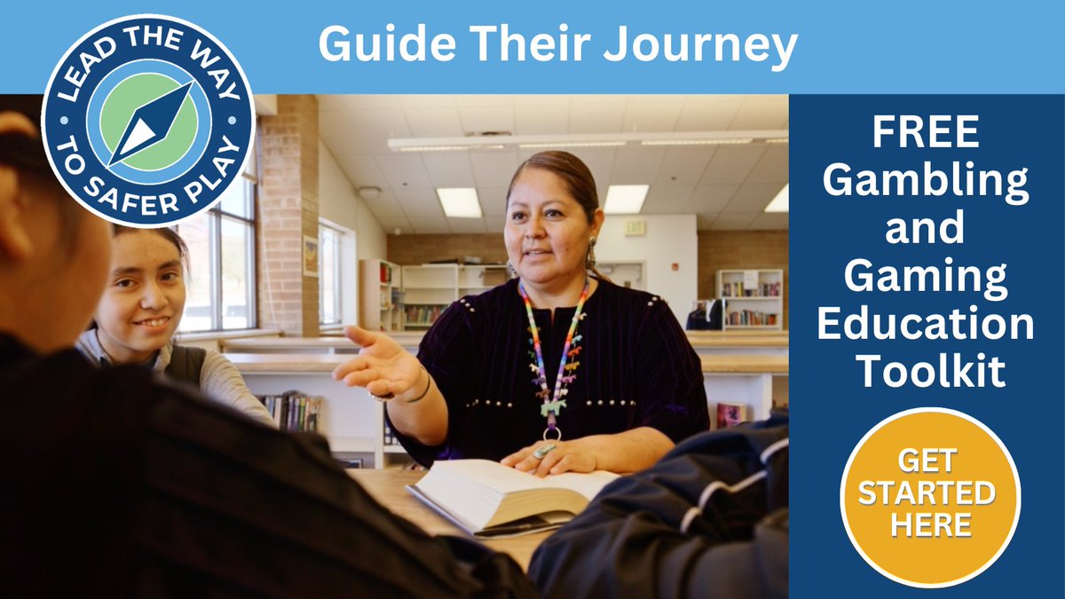 6,000 #MN students have shared that they’re facing gambling problems. If you are or know an educator, check out Lead the Way to Safer Play, a dynamic, easy-to-use toolkit to help schools communicate information about gaming and gambling: hubs.ly/Q02tv8p70 #MNAPG