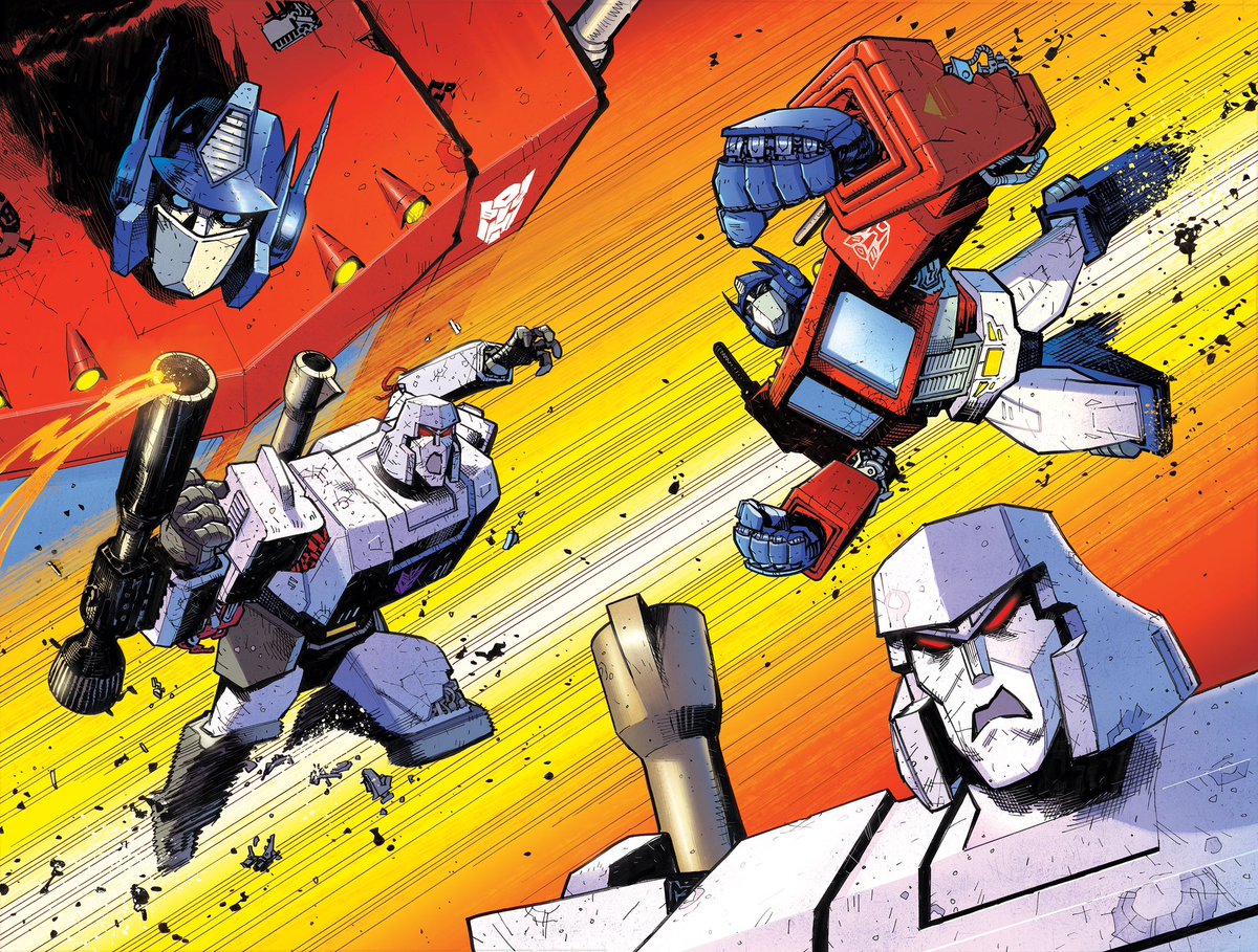 Out today! ENERGON UNIVERSE 1! It was a free comic for FCBD, if you missed it, now it’s available for purchase at your comic shop! I know I haven’t had new stuff on the shelf in a while, here is new stuff!