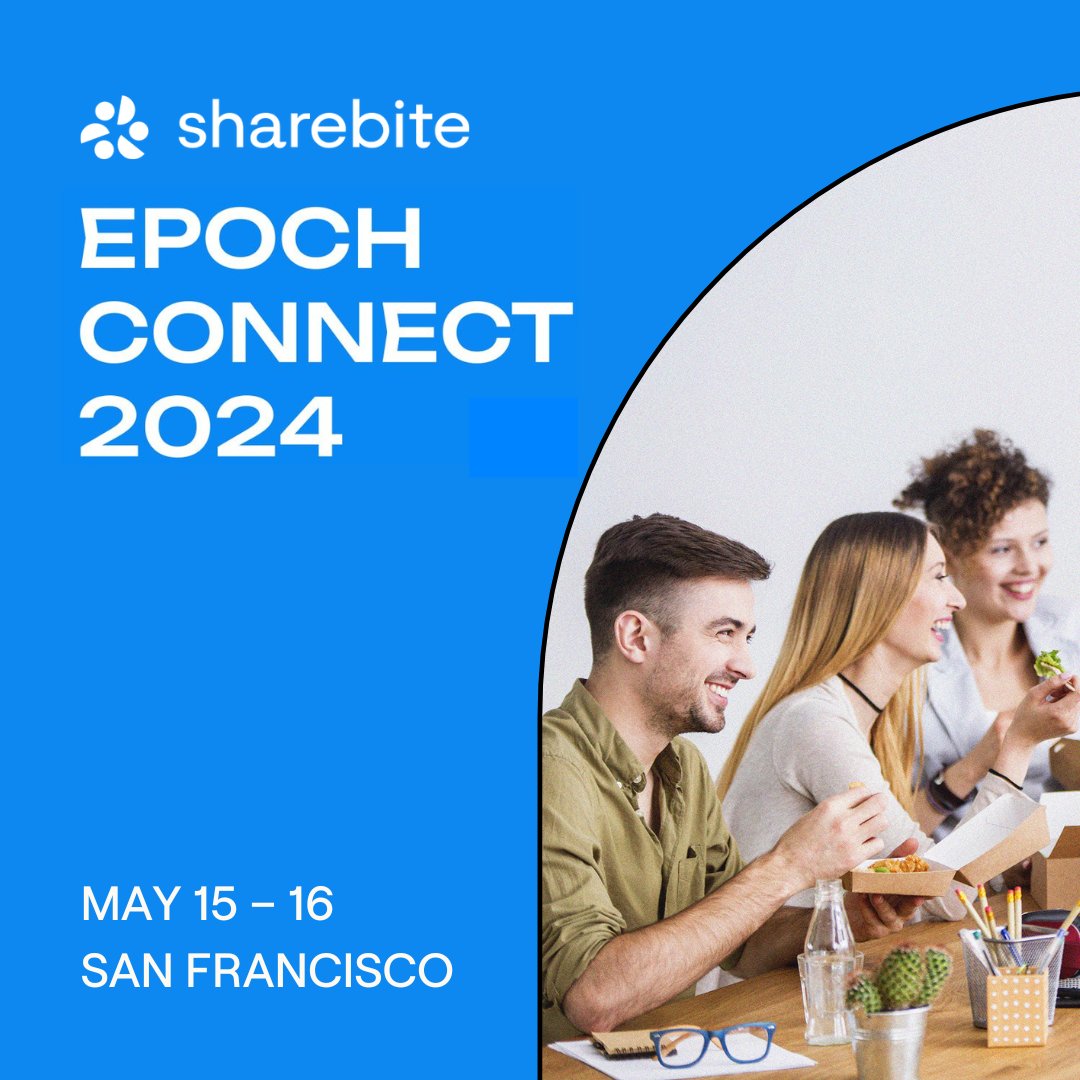 Next week, we'll be at #EpochConnect in #SF! If you're going, stop by our table to say hi 👋 With a fantastic lineup of speakers and ample opportunities for attendees to chat about the #employeeexperience, you won't want it miss it. Get on the waitlist: hubs.li/Q02wpfrS0