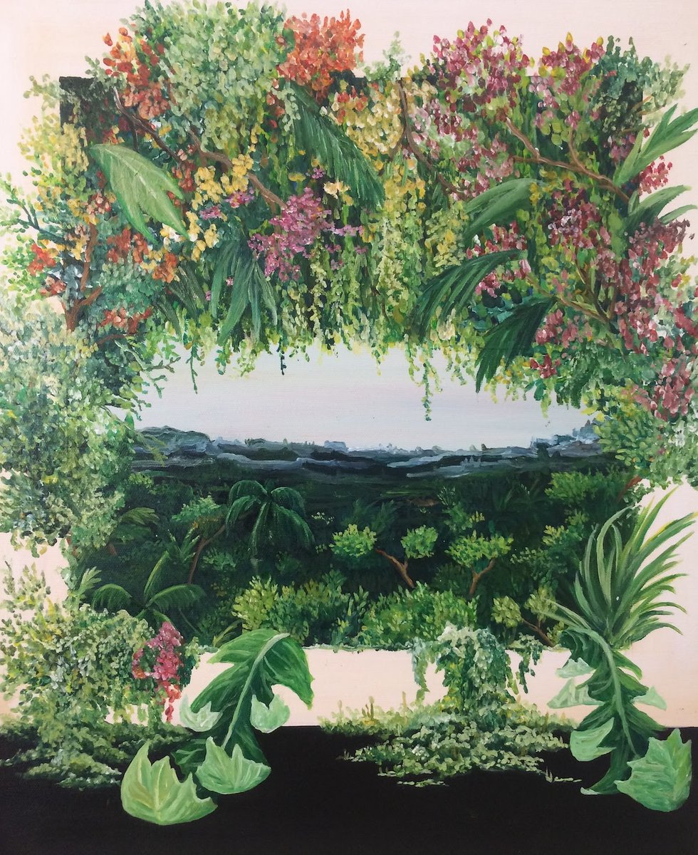 Emma #Tandy (@Emma_tandy) •Flower Jungle Opening• #WomensArt #ArtByWomen #WomenArtists