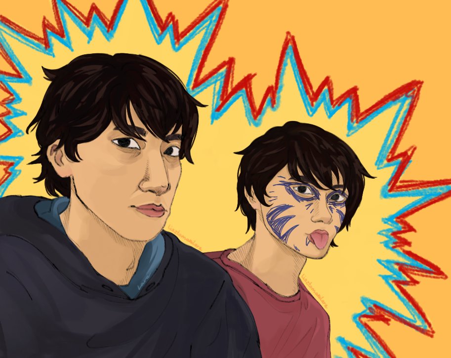 the wolf brothers are here!!! i miss them so much 😢
#LifeIsStrange2 #fanart