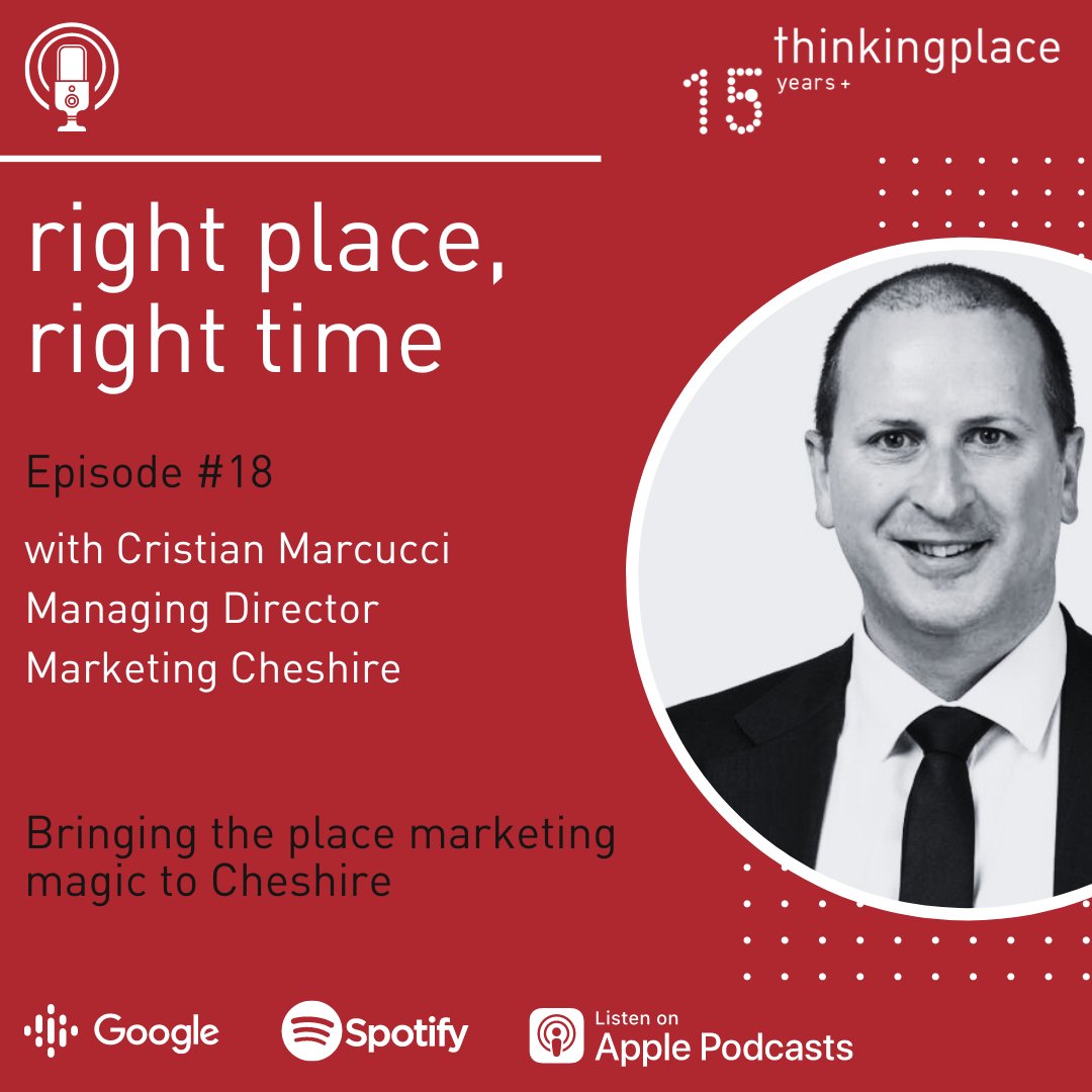 🎧 In this BRAND NEW podcast episode, our founding director John is in conversation with @cmarcucci, Managing Director of @MktgCheshire & he certainly has a wonderful set of assets and opportunities to work with in his place! Thoroughly recommend a listen: bit.ly/3ycaMgx