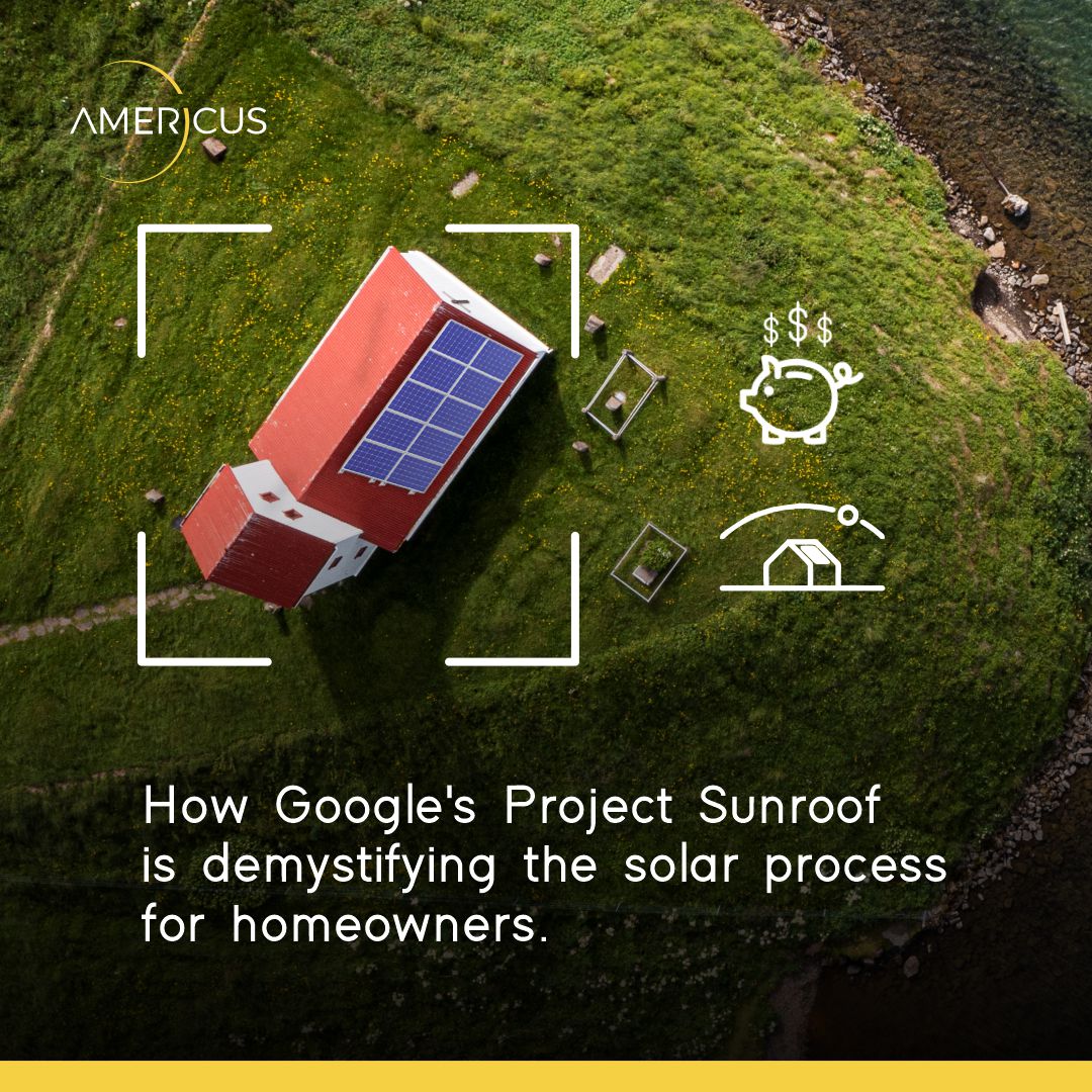 AmericusEnergy's tweet photo. Of course Google has the answer!
Are you new to solar? Now you can use Google's Project Sunroof (https://t.co/Xj0NyCptCQ), an innovative tool designed to help homeowners with rooftop solar. By leveraging Google’s extensive data in mapping and analytics, Project Sunroof aims to https://t.co/KUrGXOvulE