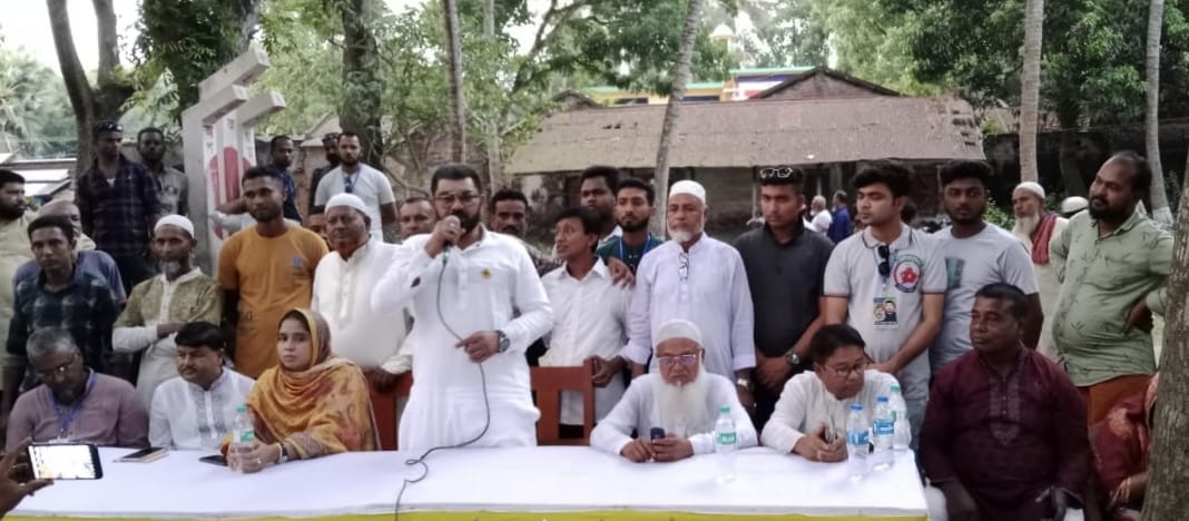 শার্শা উপজেলা নির্বাচনে ‘দোয়াত কলম’ মার্কার ব‍্যাপক গনসংযোগ