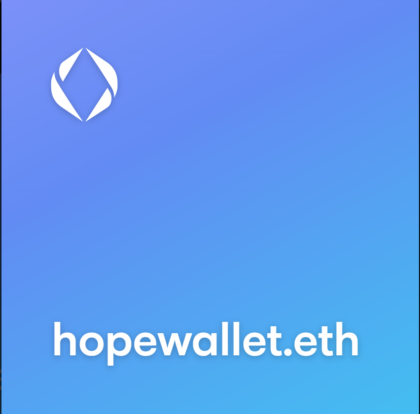 Hold fast to dreams, for if dreams die, life is a broken-winged bird, that cannot fly.

Check out these #hope positive #ENS

HopeWallet.eth~3.5ETH
HopCard.eth~3.5ETH
Visuality.eth~20ETH

Opening to offers
Drop your shilling🍀
❤️🔁

#ensdomains #web3names #web3domains $ens #wallet