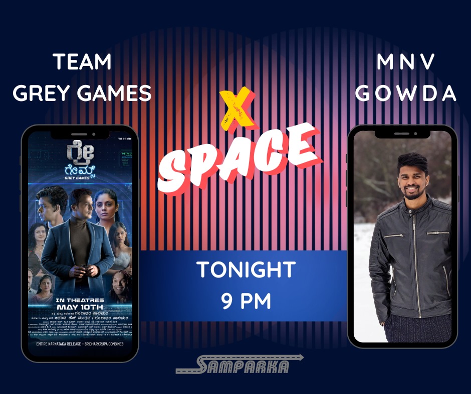 samparkatweets's tweet photo. Join the team Grey Games as they make  debut on Twitter spaces to engage with the vibrant Twitter community!
Hosted by @MNVGowda
#greygames https://t.co/lyj1jhVh1P