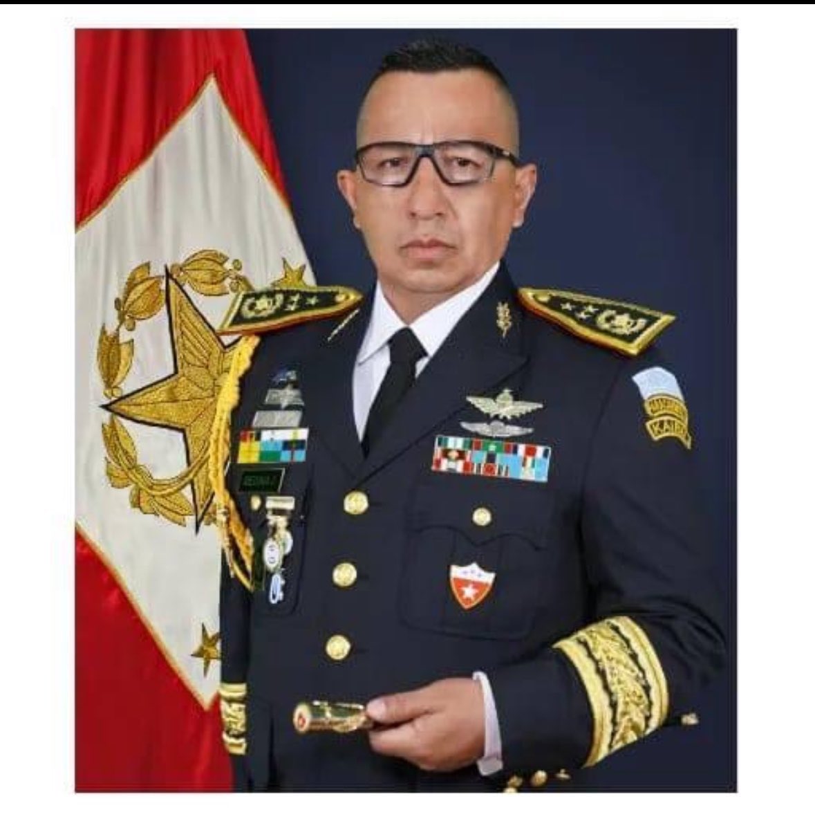 Halcón Caído
—repito, Halcón Caído 

General Medina Juárez, Jefe del Estado Mayor.  

#OnFire