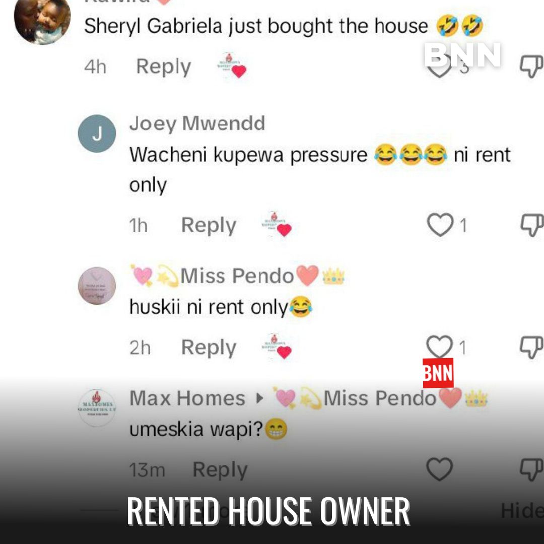 Alleged Visa thief, Sheryl Gabriella was caught red-handed lying after she posted a rented house as her newly acquired home. #sherylgabriella #bnnbasic
FOLLOW US ON BNN BASIC- t.me/bnnkenya/47970