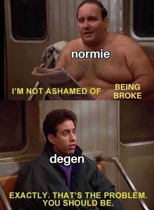 ArmyOfDegens's tweet photo. Dam right you should be! You know why we do what we do! #Armyofdegens #DegenStocks https://t.co/DNeYVM2WLg