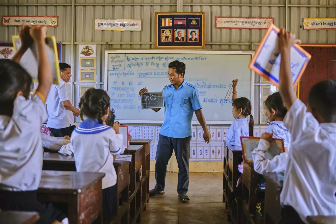Unlocking the potential of education in mother tongue. A new early grade reading methodology for Khmer is helping ethnic minority students in Cambodia master their own indigenous language. uni.cf/4bk7Bl4
