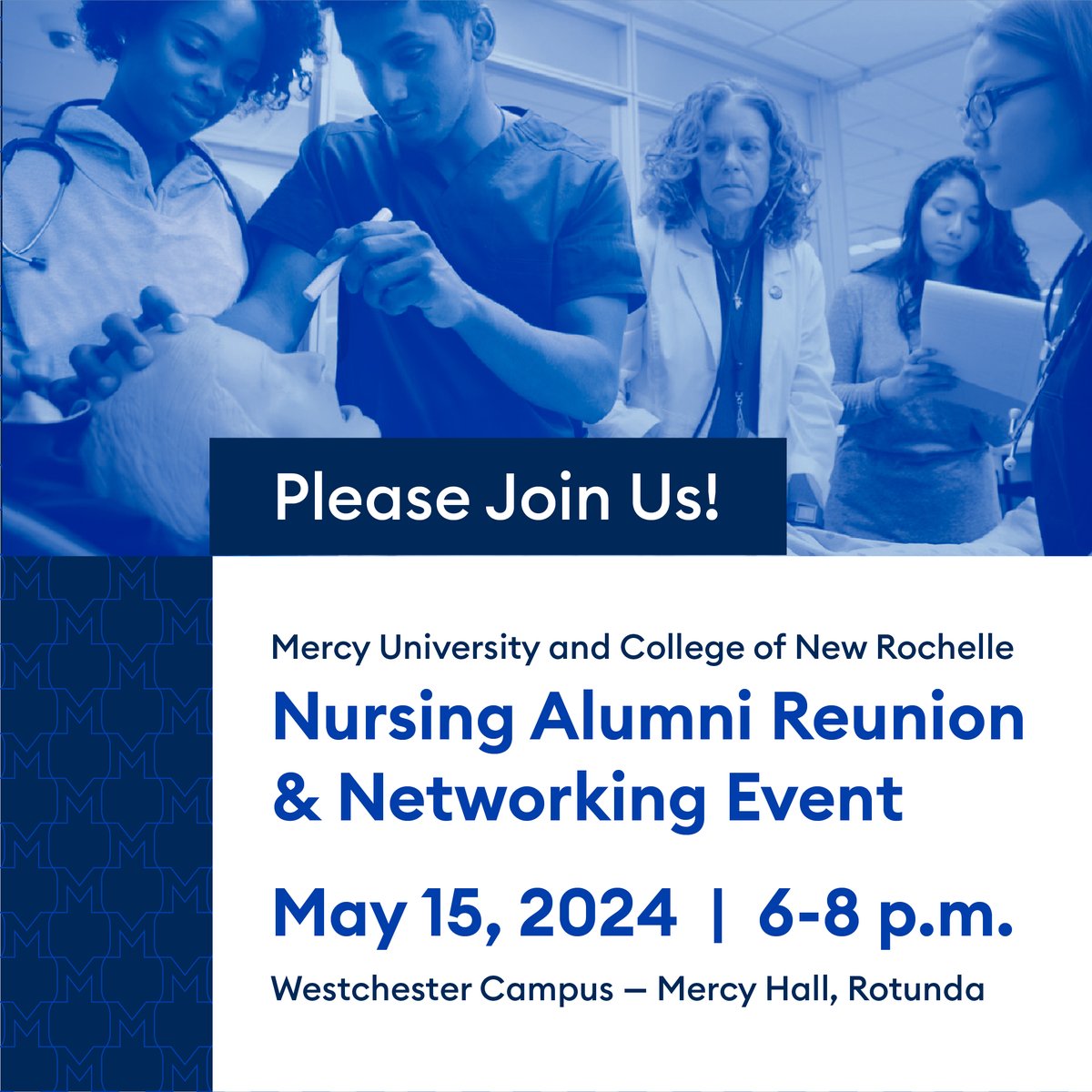 We are so proud and appreciative of our CNR and Mercy nurses, not just this-Nursing Week, but every day of every week. If you are a CNR or Mercy nursing alumni, join us for the  Nursing Alumni Reunion &amp; Networking Event. Register here: alumni.mercy.edu/nursing-alumni…