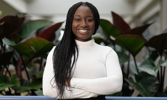 Convocation Profile: Meet Onye Njoku, Class of 2024. The support Onye received from the IB&M Initiative throughout law school provided her with a profound sense of belonging and enhanced her experience as a student. Read her full Q&A: bit.ly/4ajPA5G #weldonproud