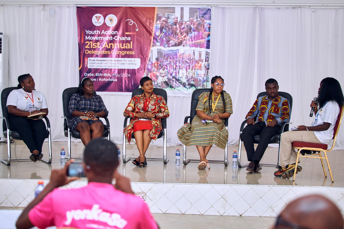 Excerpts from day 1 of our Congress; It's done! Inspiring conversations, valuable insights, and a united commitment to creating safer communities. Onward to day 2!
#EndSGBV
<a href="/PPAGGhana/">Planned Parenthood Association of Ghana (PPAG)</a> <a href="/YagGhana/">Youth Advocates Ghana- YAG</a> <a href="/cmghana/">Curious Minds Ghana</a> <a href="/MoGCSP_Ghana/">Min. of Gender Ghana</a> <a href="/TheGHAlliance/">Ghana SRHR Alliance for Young People</a>  <a href="/arhrghana/">Alliance for Reproductive Health Rights</a> <a href="/addico_naadu/">Naadu Awuradwoa Addico, MPH</a> <a href="/AdubeaAmoah/">Abena Adubea Amoah</a>