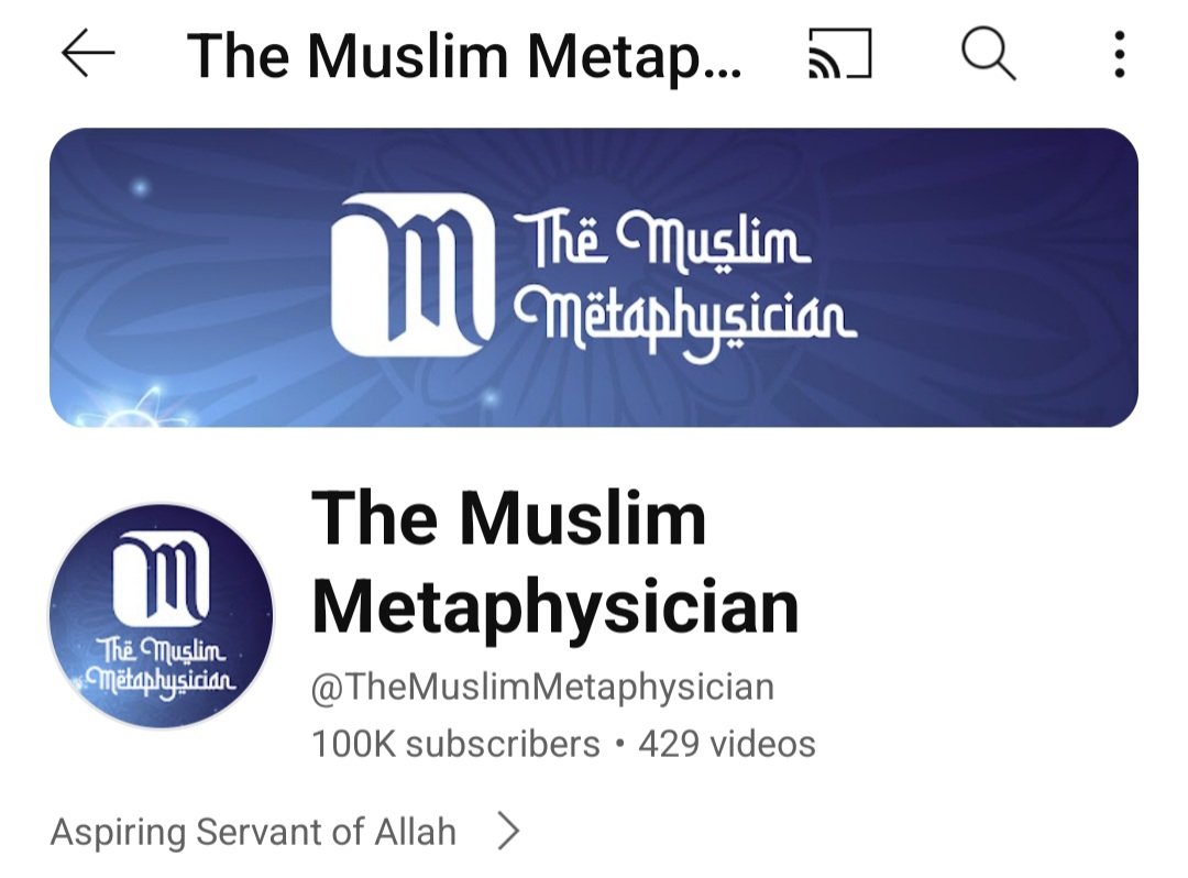 Alhamdulillah, I've just reached 100K subscribers on YouTube. I appreciate all of my subscribers, even the haters. Subscribe now to get in the next 100K in shaa Allah. youtube.com/@TheMuslimMeta…