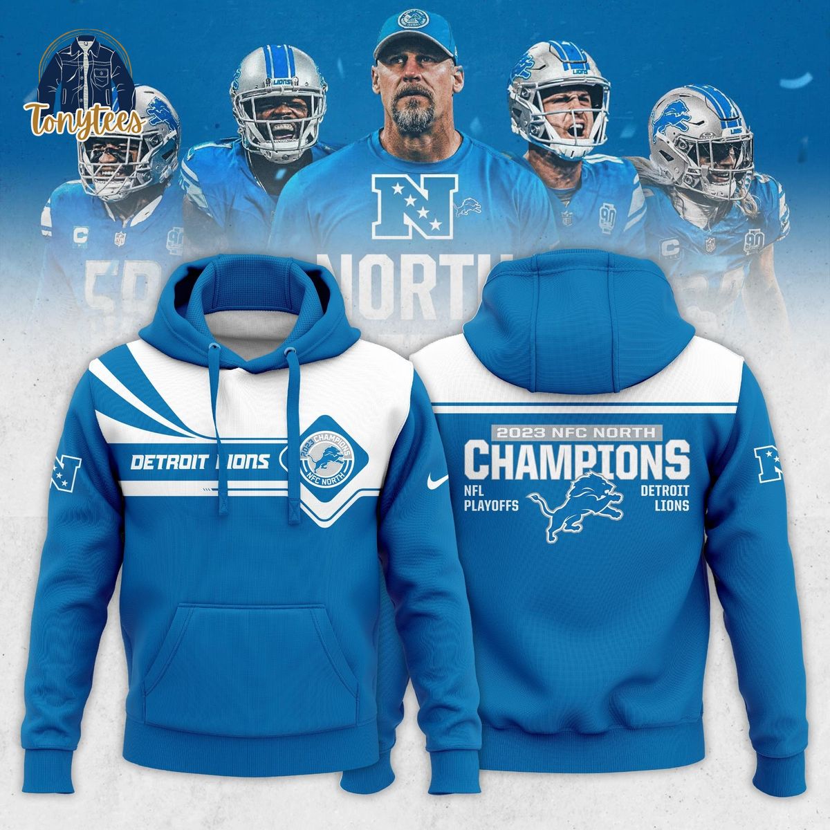 🏈🎉 Exciting news, football fans! 🎉🏈 Celebrate with us as the Detroit Lions claim victory as the 2023 NFC North Division Champions! 🏆🦁
#DetroitLions #NFCNorthChampions #FootballVictory 🎊👕
Buy link: tonytees.com/product/detroi…