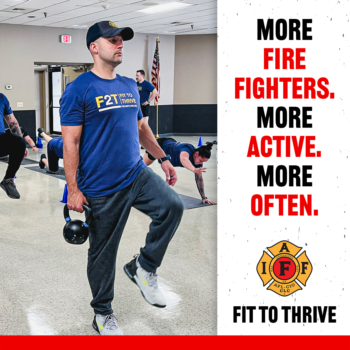 Need CECs to renew your PFT certificate? Fit To Thrive offers multiple options including self-paced workshops. For a list of all available options, visit bit.ly/49mDxo7 To see complete renewal requirements: bit.ly/3PbHfJi @F2T_IAFF