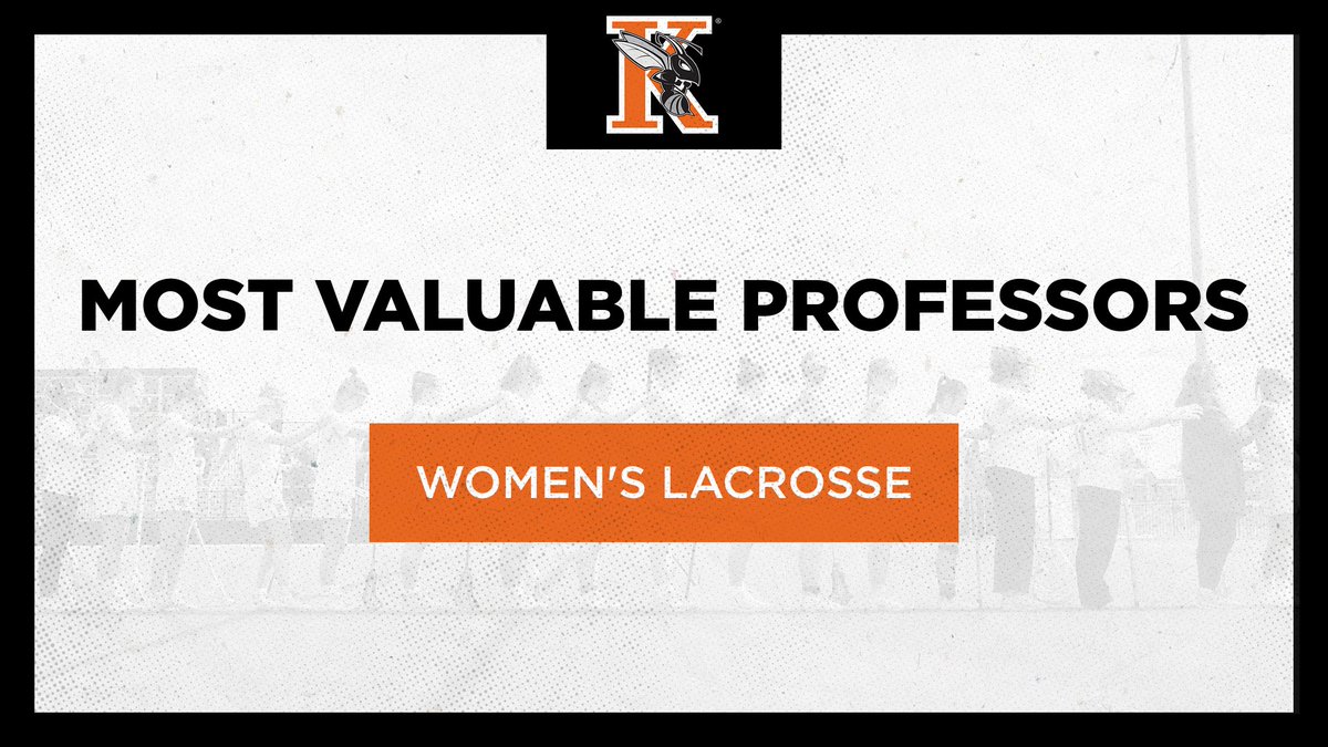 The @KzooWmnsLax seniors recently honored their Most Valuable Professors! Hannah Heeren and Emma Curcuru chose Dr. Dave Wilson and Dr. Monique McDade. THANK YOU, professors!!! #GoHornets Story: tinyurl.com/sk4szam9