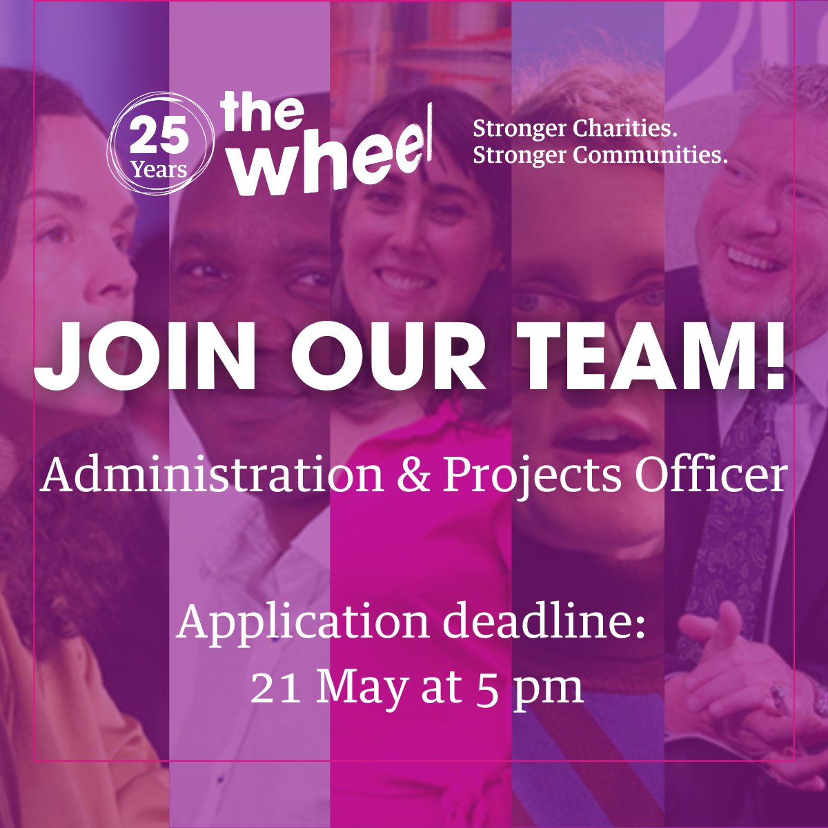 Do you want a meaningful career in an organisation where you can make a positive social impact? We are recruiting an Administration & Projects Officer. Applications close on 21 May at 5pm. wheel.ie/jobs/administr… #jobfairy #DublinJobs #Hiring #IrelandJobs
