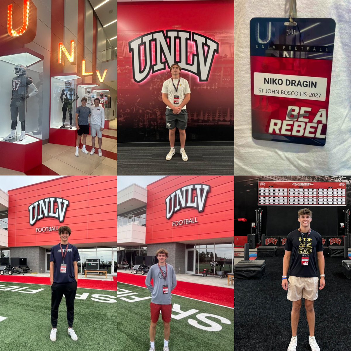 Wanted to thank @unlvfootball for hosting many of Chris Sailer Kicking’s Kicking & Punting prospects this past weekend. UNLV has built a great tradition of successful specialists. Who’s next? #TeamSailer