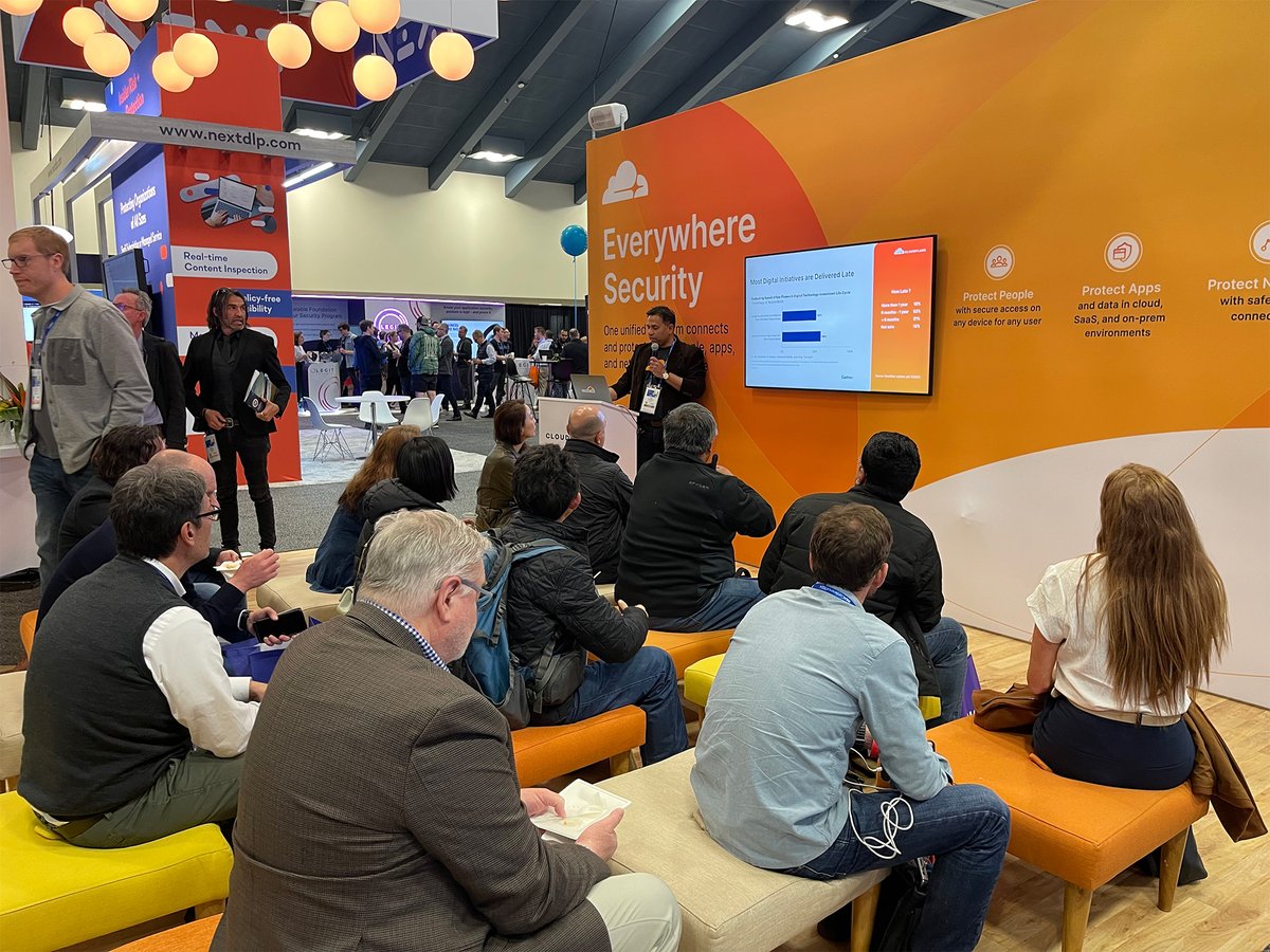 Cloudflare is at @RSAConference 2024 this week. If you are in attendance, be sure to visit us at booth S-327 and then stick around for our theater sessions and demos all week long. Learn more: cfl.re/RSAC2024 #RSAC #CloudflareRSAC