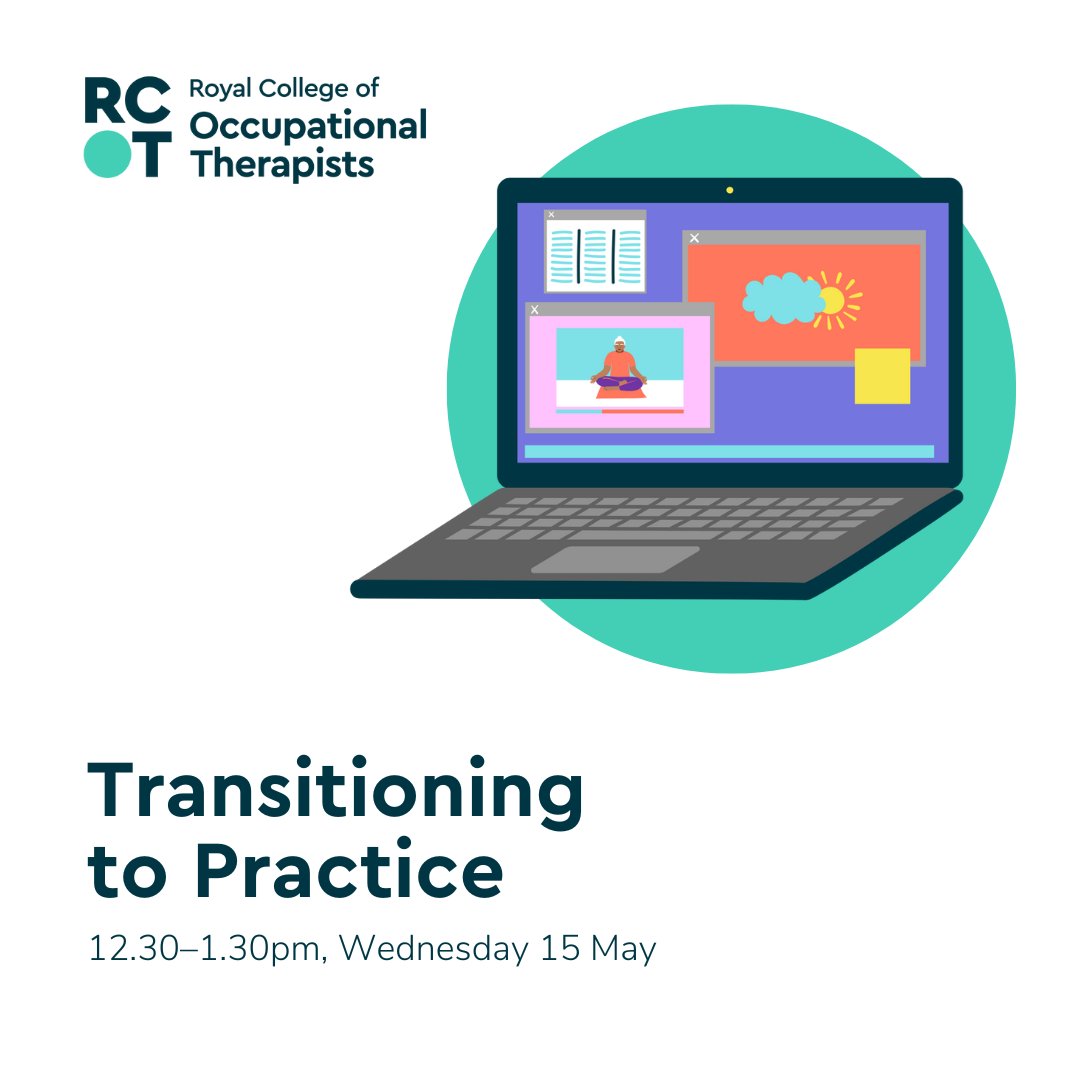 Are you an occupational therapy student graduating this year? 🙋🏾 Embark on your journey from student to professional with confidence; join us at our Transitioning to Practice webinar. Book your space: loom.ly/35H-Gyg 🗓️ 12.30–1.30pm, Wednesday 15 May.