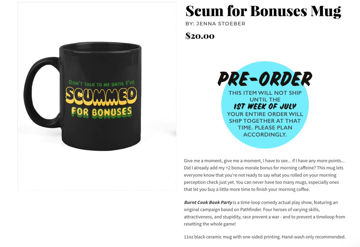 Burnt Cook Book Party tweet media