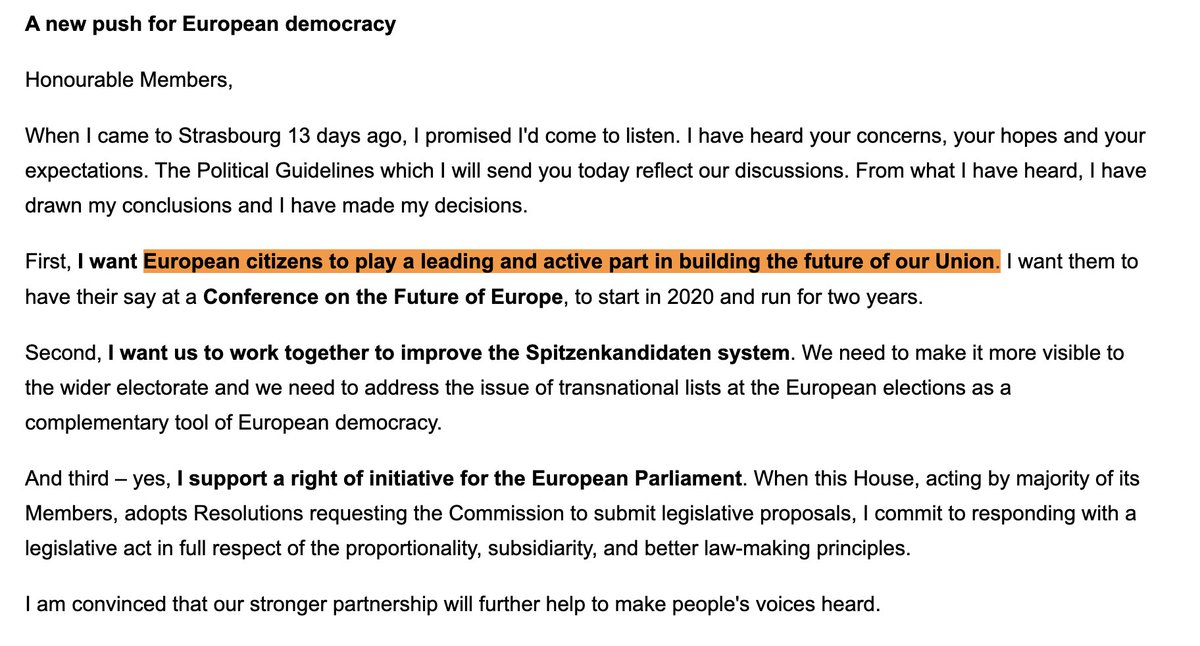 Wow. That's what Ursula @vonderleyen promised 5 years ago before EU Parliament to become President of the EU Commission. Anyone? ec.europa.eu/commission/pre… EP24 EUCO