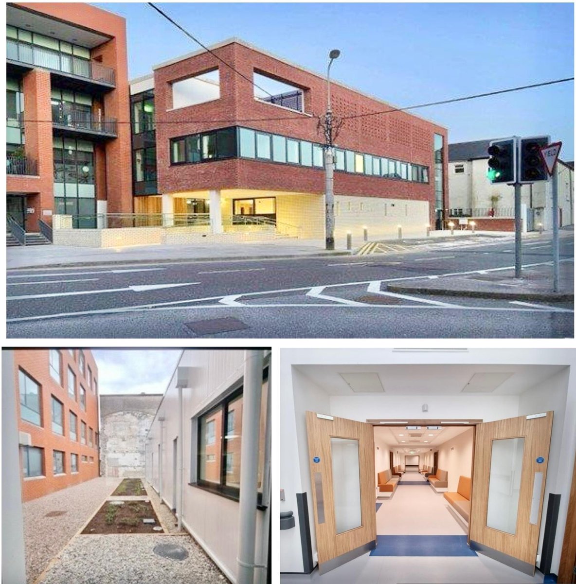The Capital and Estates Team South is pleased to share views of the newly constructed modern Ophthalmology patient Outpatient Department building located at @SIVUH South Terrace, Cork City.