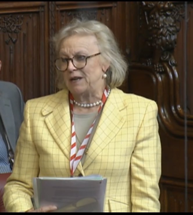 Peer @HodgsonFiona is speaking at the Report Stage of the Animal Welfare (Livestock Exports) Bill and says ‘Please ensure this Bill makes it onto the Statute Book and animals are no longer exported for slaughter and fattening’  #BanLiveExports