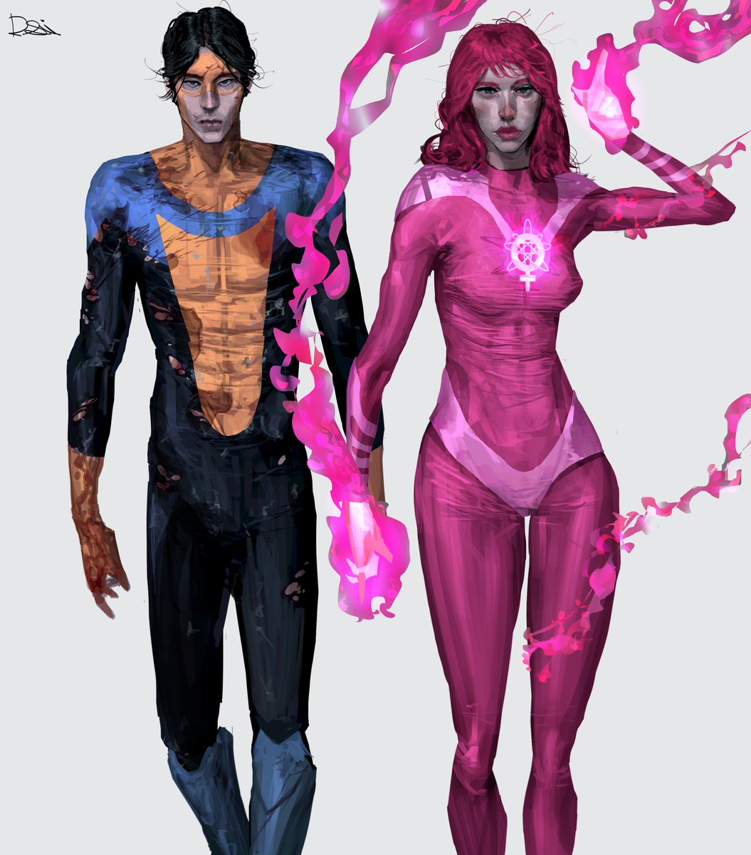 invincible & atom eve