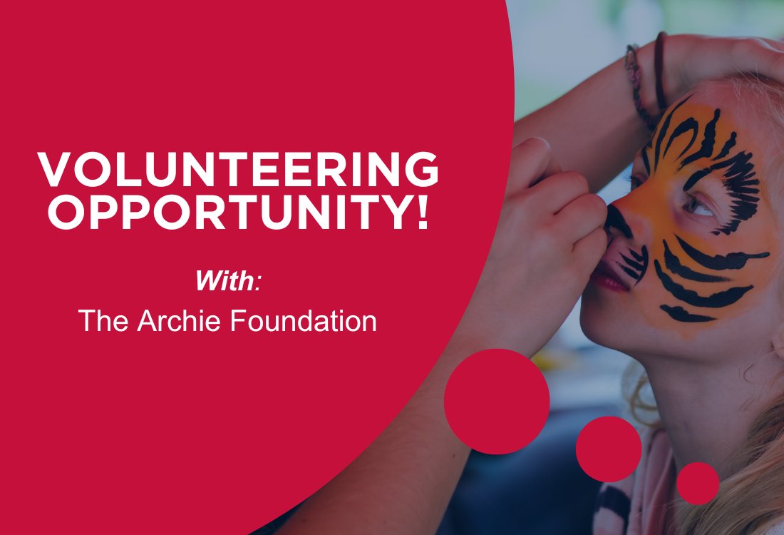 The Archie Foundation are gearing up for the Battle of the Badges event, scheduled to take place on Sunday 26th May. They have a variety of volunteering roles available to help with the smooth running of the event. Find more information and apply here 👉 bit.ly/3x3VtWB