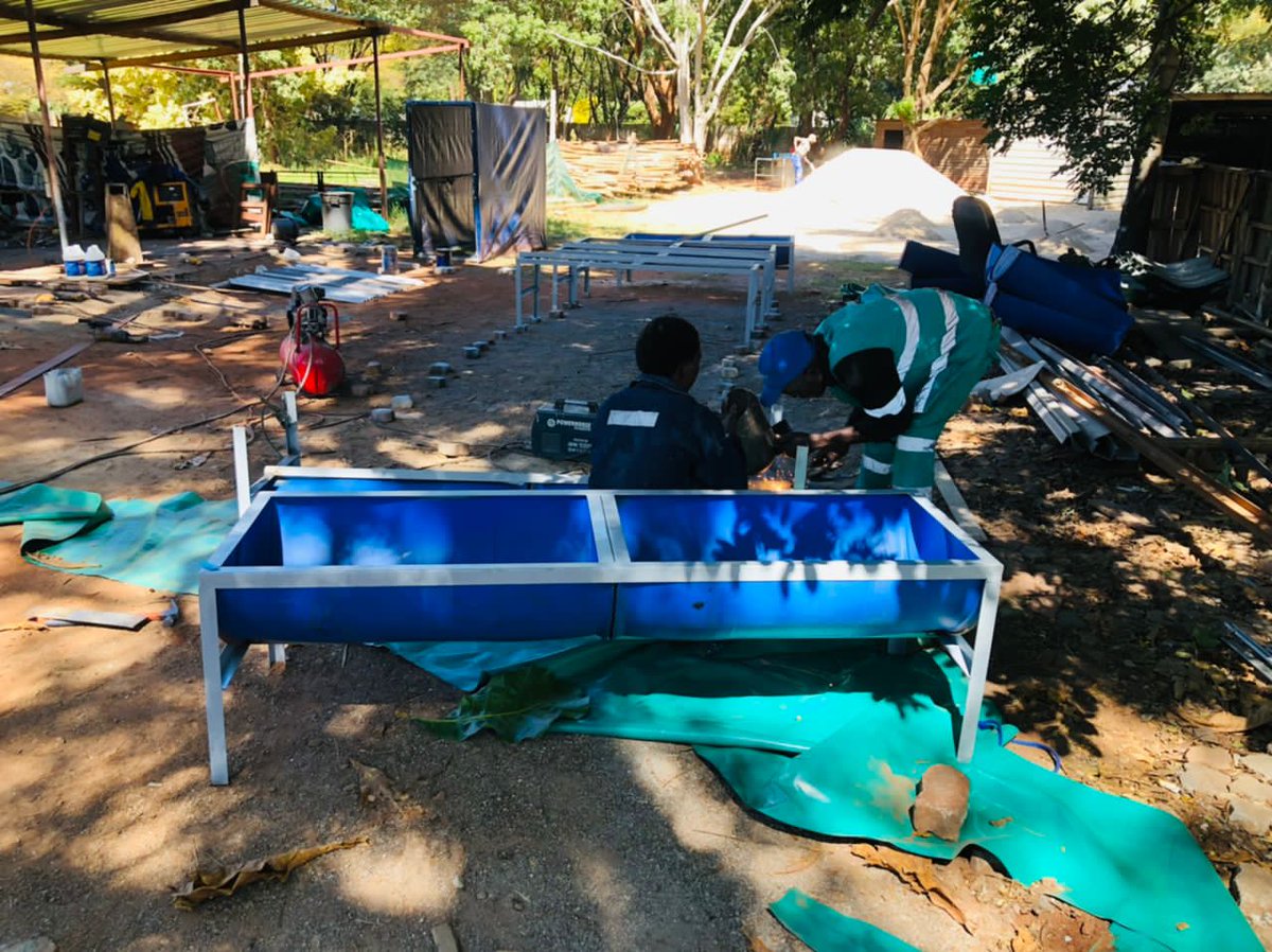 agrirocket_eng's tweet image. Cattle, goats and sheep #Feedingtroughs in the making🔥. Suitable for feeding and drinking 

#cattlefeed #feedingtrough #livestock #sheep #goats #therockettosmartfarming