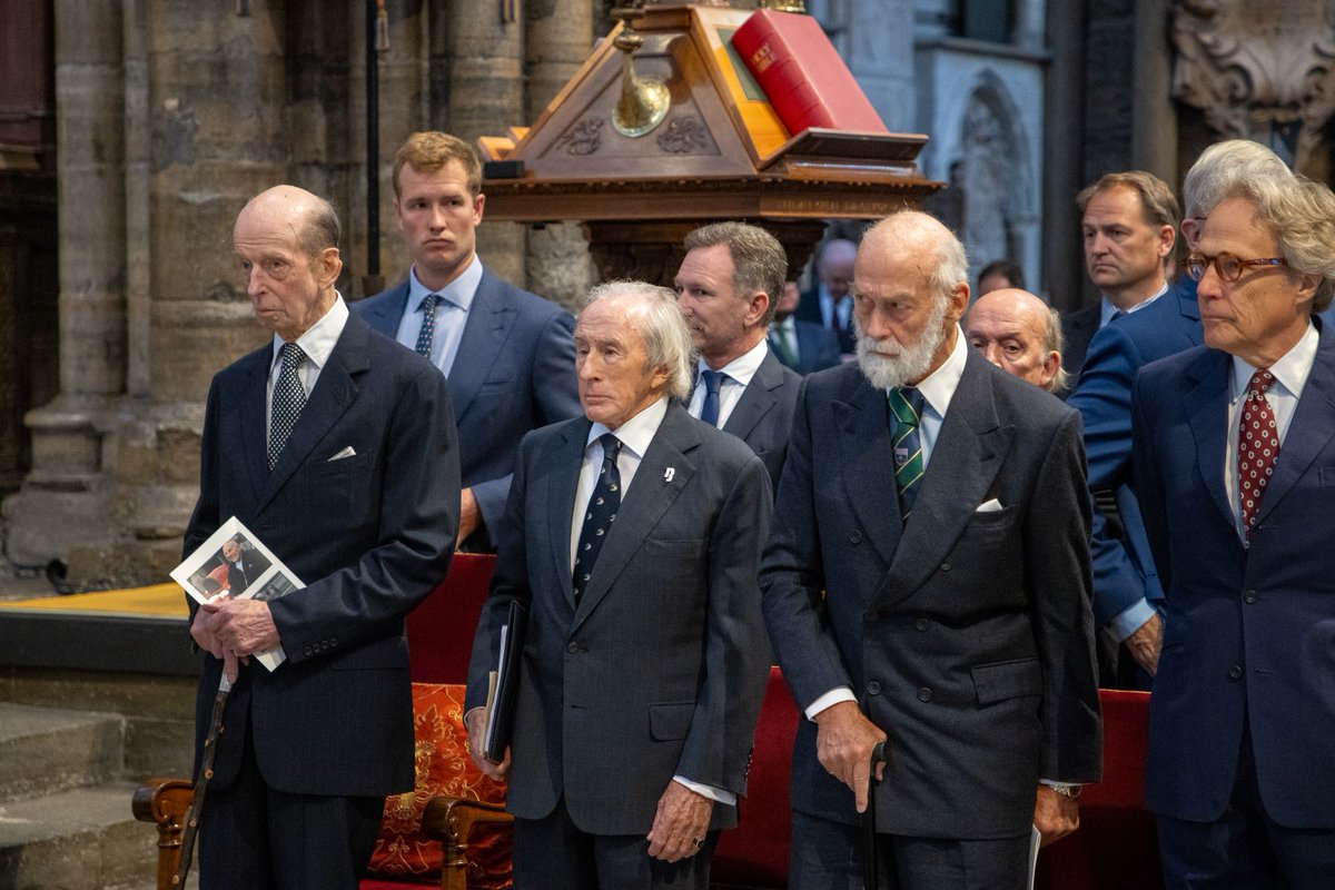 Earlier today, The Duke of Kent and Prince Michael of Kent joined figures from the world of motor sport at the Abbey for a Service of Thanksgiving for Sir Stirling Moss. You can find out more about Sir Stirling's remarkable career and see pictures from the service at:…