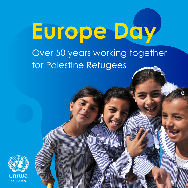 As we celebrate #EuropeDay, let us thank the EU 🇪🇺 for its strong 53-year-long partnership with @UNRWA. In these challenging times, your support to #PalestineRefugees in #Gaza and the region is more important than ever.