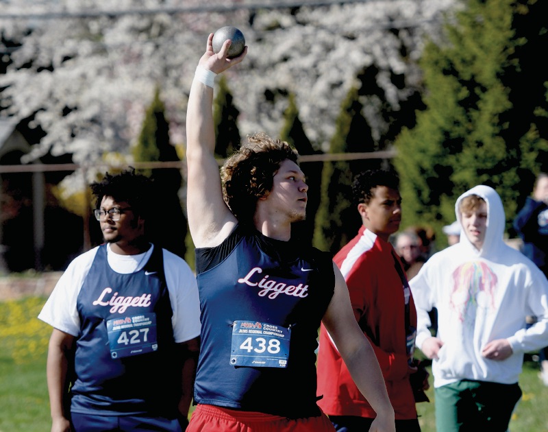 Jordan Stefanides joined University Liggett School's track and field team last year as a junior and already is making his mark this year, placing first and setting a school record during the CHSL Jamboree. Read more about our Athlete of the Week here: tinyurl.com/5n6nceyw