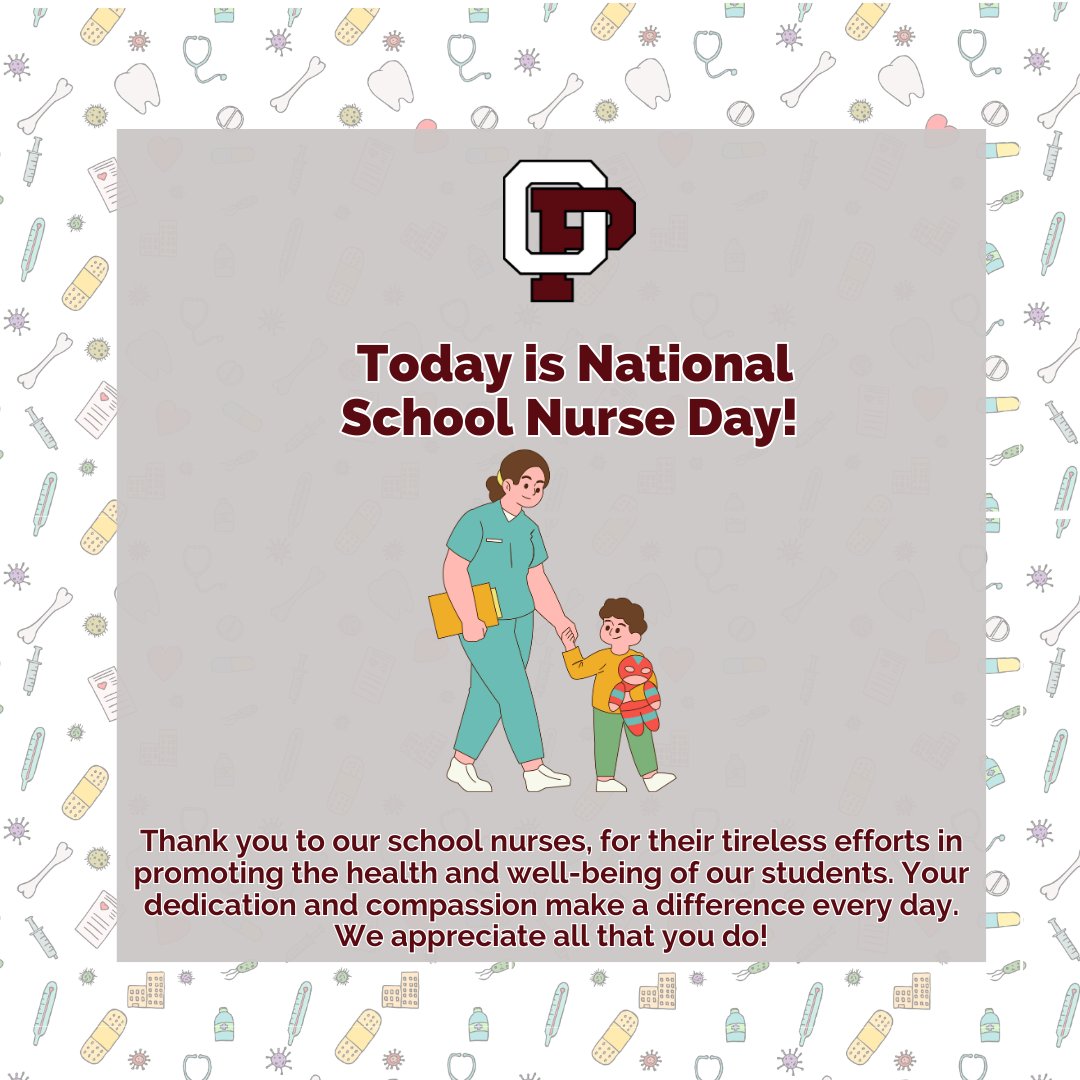Thank you to our <a href="/OPSchools/">Orchard Park CSD</a> school nurses, for their tireless efforts in promoting the health and well-being of our students. Your dedication and compassion make a difference every day.  We appreciate all that you do!