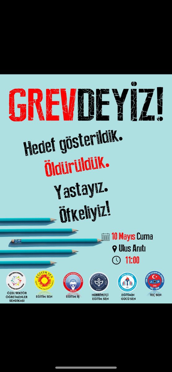 Beraber olmazsak daha çok ölürüz 
#EgitimdeŞiddeteHayır