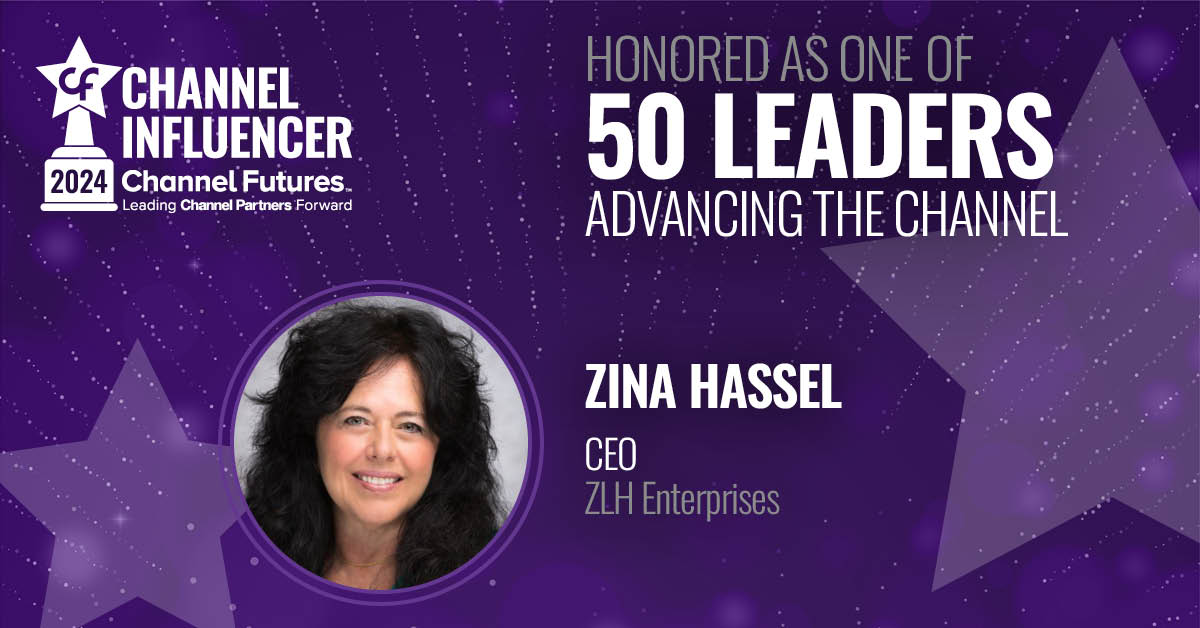 ChannelDiveNews's tweet image. Today we celebrate ⭐ Zina Hassel, one of our 50 #ChannelInfluencers of 2024 - celebrating leaders driving growth and innovation in the #technologychannel &amp;gt;&amp;gt; spr.ly/6016wkTnA