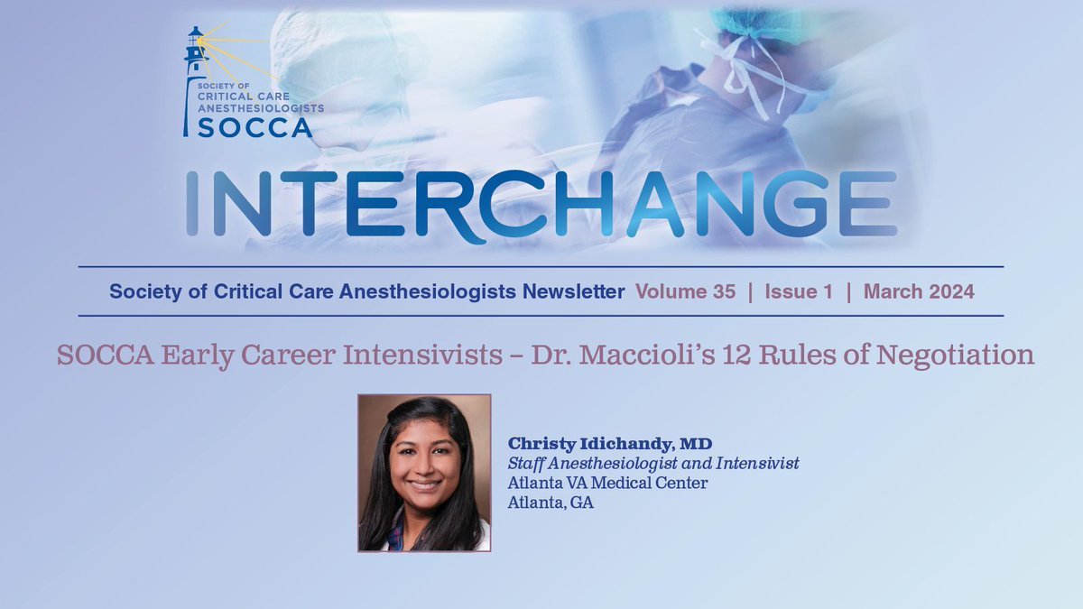 INTERCHANGE --> What are Dr. Maccioli’s 12 Rules of Negotiation for contracts? --> Find out in the latest Interchange issue: buff.ly/2W2bLuQ @madihasyed84