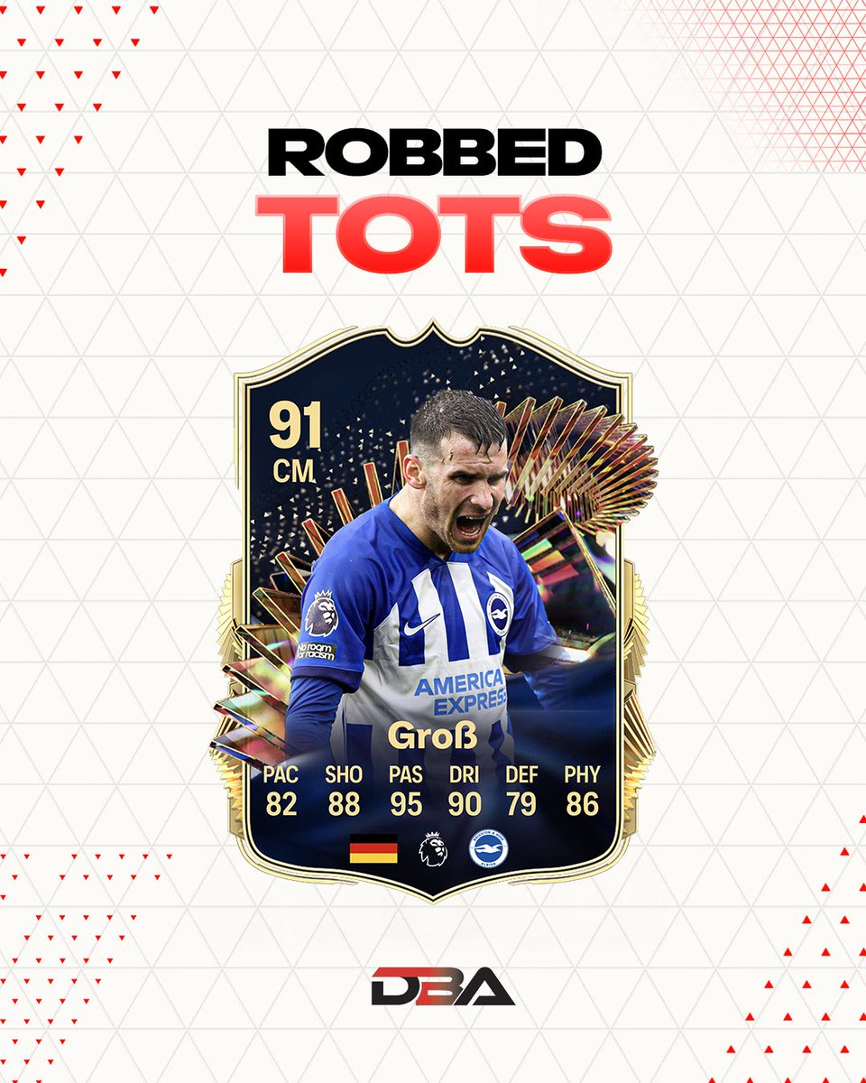 Robbed TOTS cards 🤫
