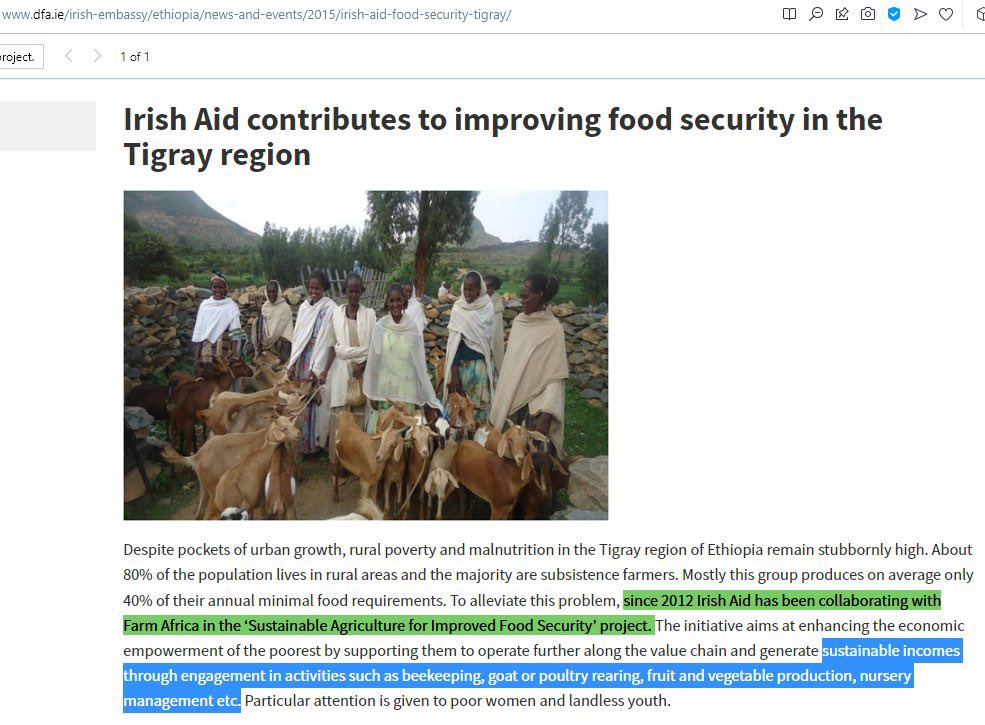 @addisstandard #Tigray needs assistance from the IC! After a horrific war in which the invading forces destroyed all of the Tigray's infrastructure, including farming equipment and livestock. The Irish gov't needs to resume helping the Tigrayan people. #TigrayCantWait🚩 @dfatirl @IrishMissionUN