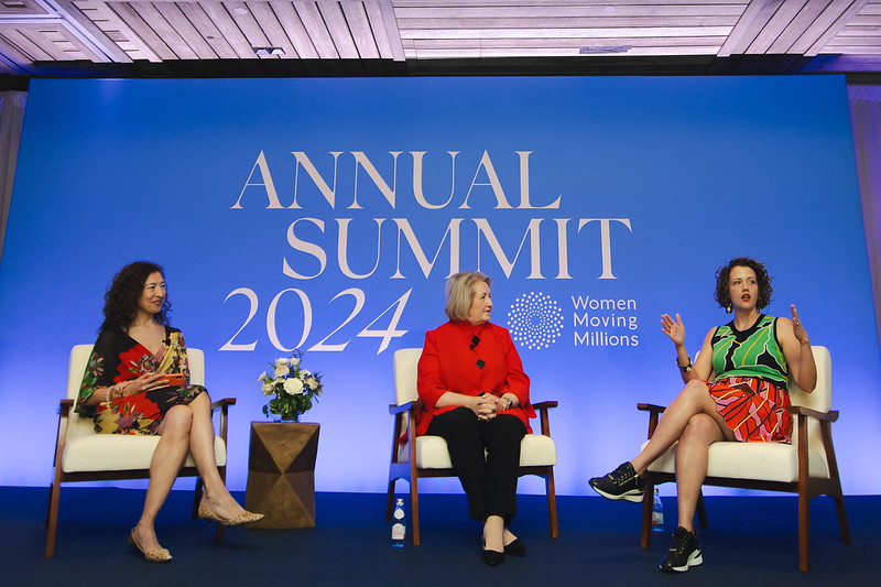 It was a pleasure to speak at the Women Moving Millions summit about issues of women, peace and security.