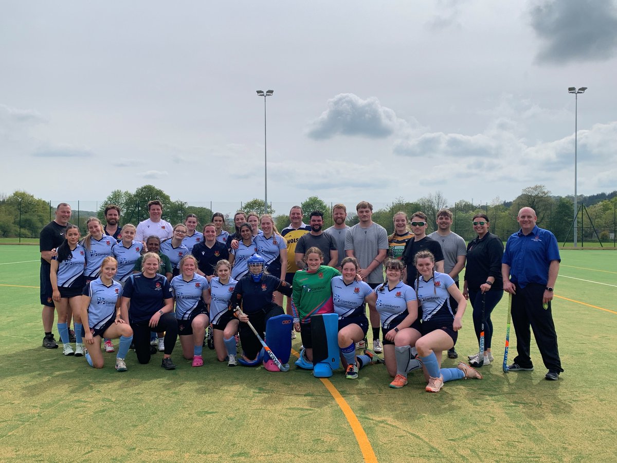 Our first ever hockey match on the new astroturf was held today between staff and pupils! It was a 4-1 victory to our staff but our students fought a good match. We cannot wait to see many more matches played on this fantastic astro! @HockeyWales