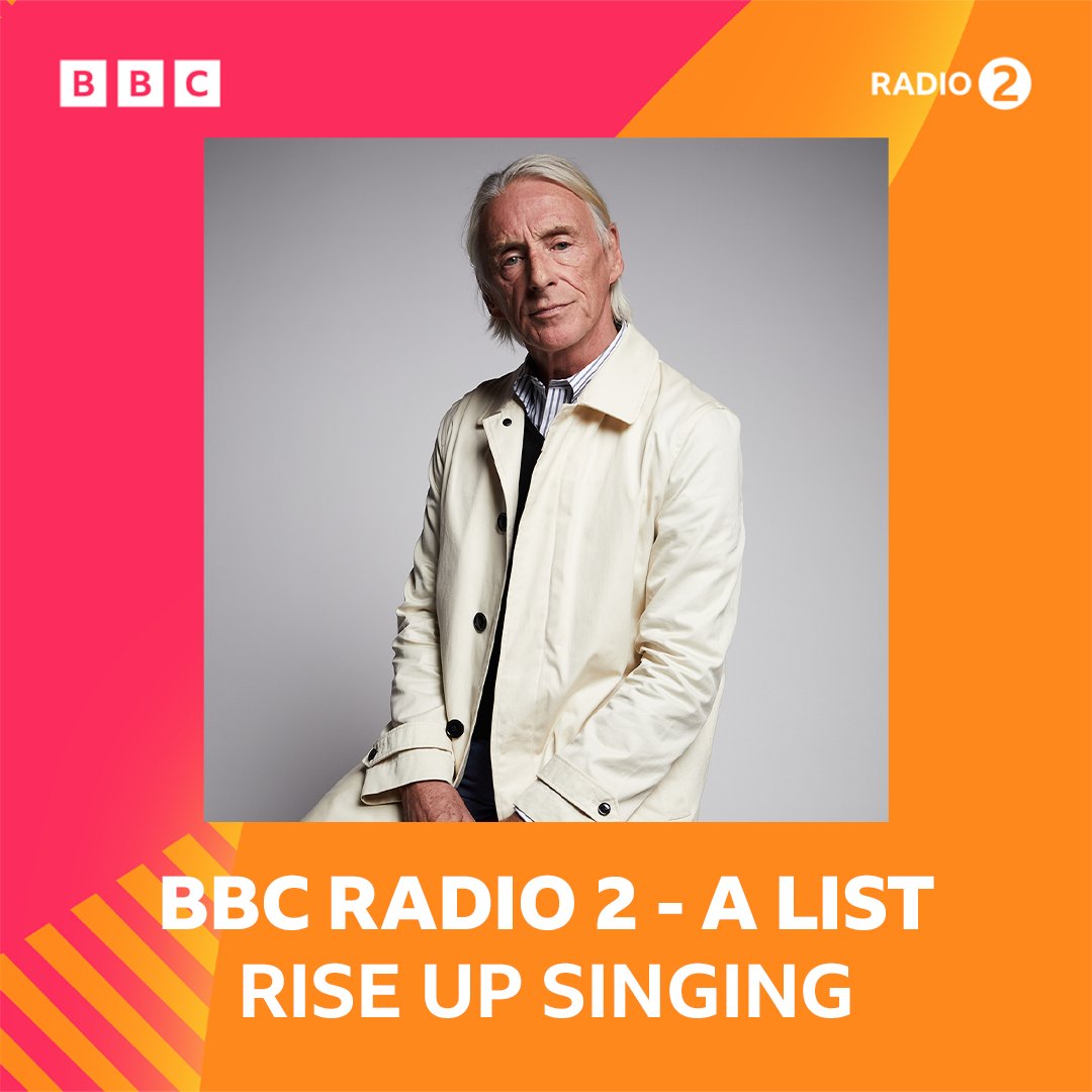 A huge thank you to @BBCRadio2, for putting 'Rise Up Singing' onto their A List!