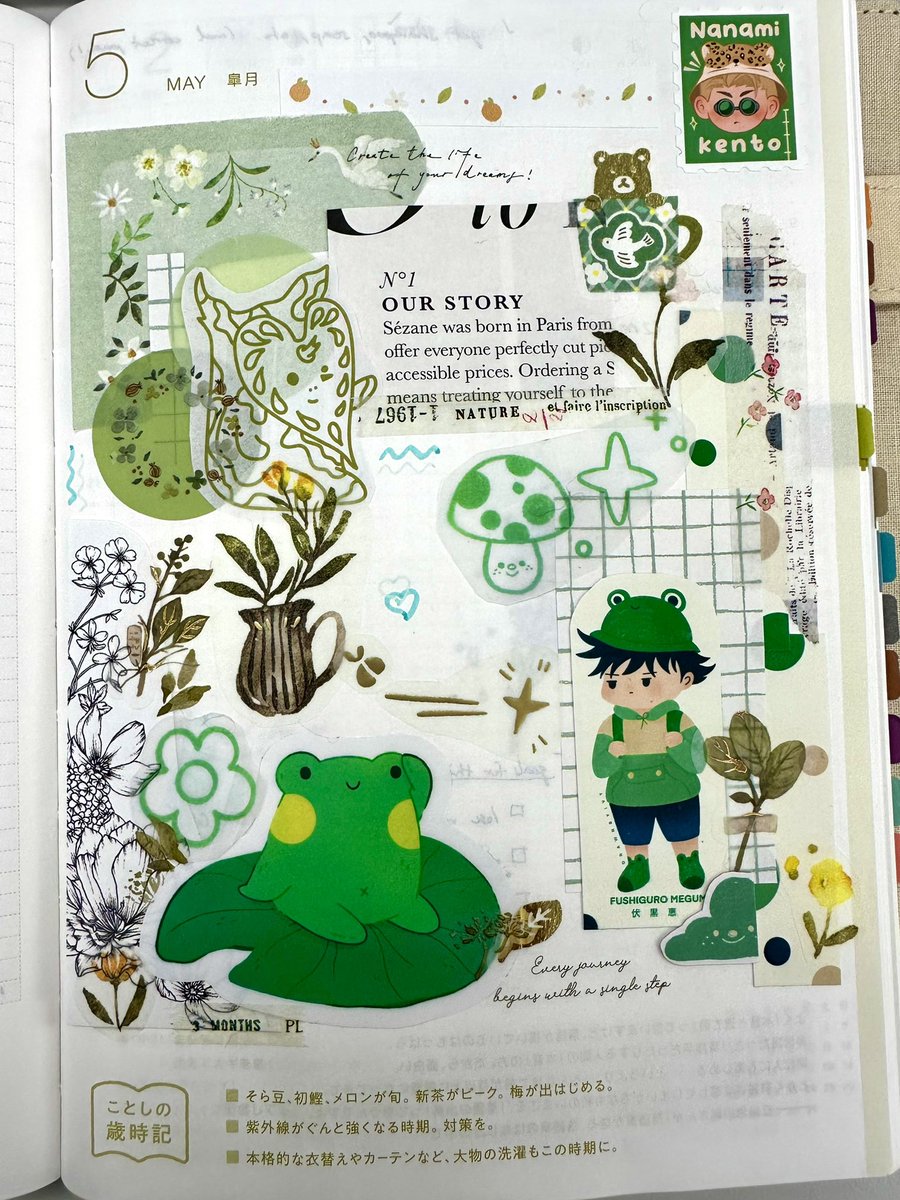 mushroomity's tweet photo. This month’s journal page! The Hobonichi company assigns unique colors to each month, and the hex code for May 2024 is #B5A131.
—————————————
#art #artistsoninstagram #artgallery #artist #bulletjournal #hobonichi #hobonichitecho #hobonichicousin #planner #aesthetic #pretty #artsy https://t.co/gK14phoZHX
