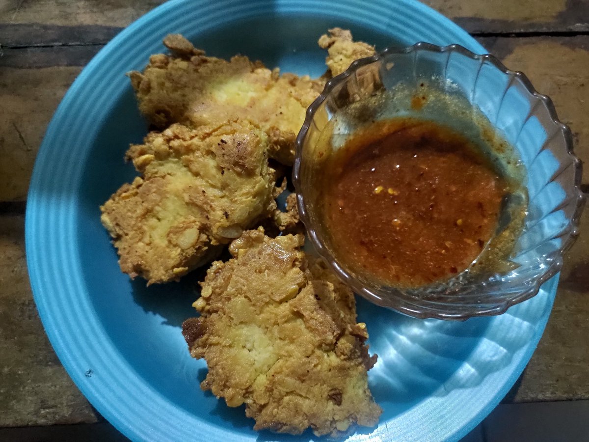 Nugget Tempe with custom sauce
