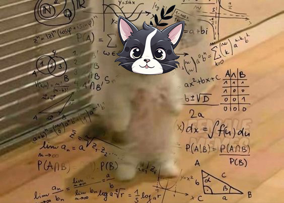 This little kitty is trying to figure out how to win #BAST on the market 🤪