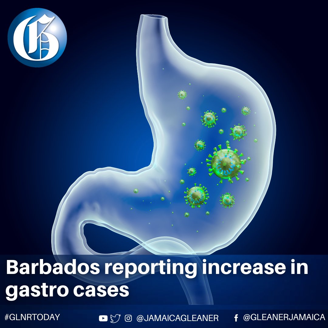 Health authorities are reporting an increase in gastrointestinal cases in Barbados and are urging members of the public to take proper hygiene measures, including washing their hands regularly.

Read more: jamaica-gleaner.com/article/caribb… #GLNRToday