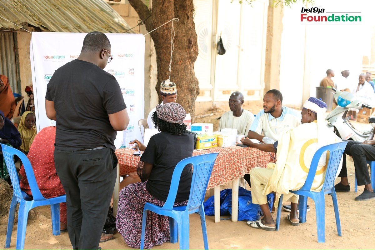 💉Across Gwalaneji, Tafa balewa, Azare and Gital areas of Bauchi State, we held a free medical outreach as we remain committed to improving the health and wellbeing of communities in Nigeria. 

#Bet9jaFoundation #TransformingLives