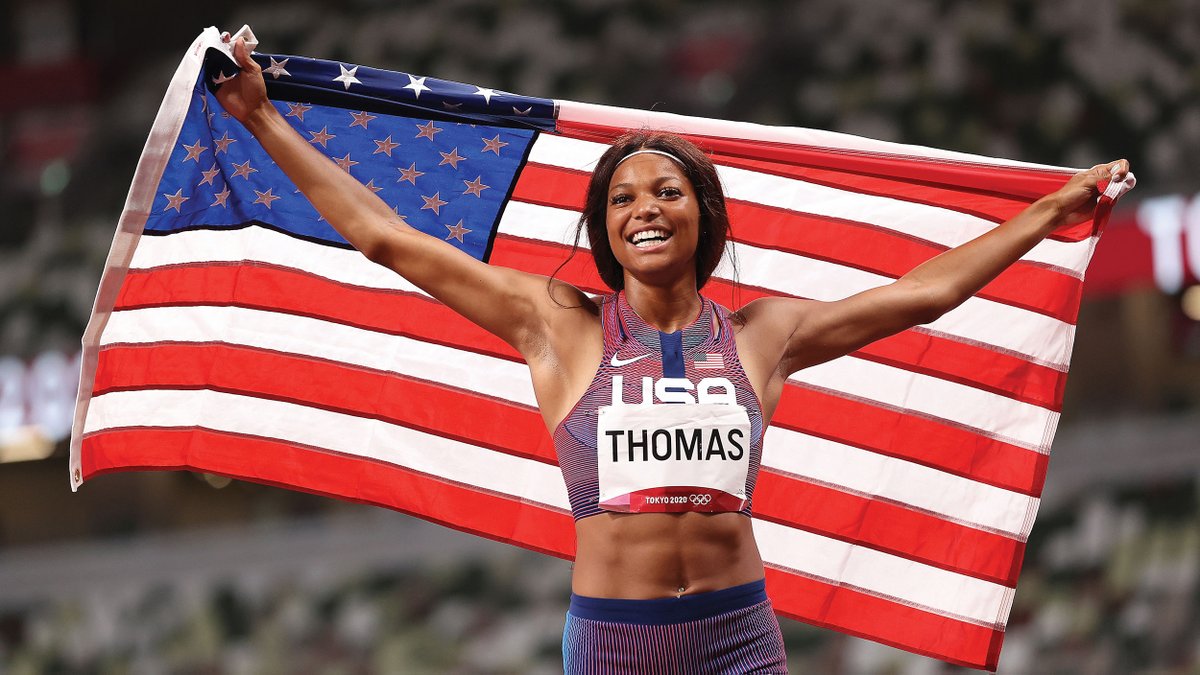 🗣 “It’s really about human rights. That’s the legacy she’s going to leave.' Gabby Thomas is an Olympic medalist and one of the top sprinters on Earth. But her public health work far surpasses her athletic feats. For @NBCOlympics: nbcolympics.com/news/gabby-tho…